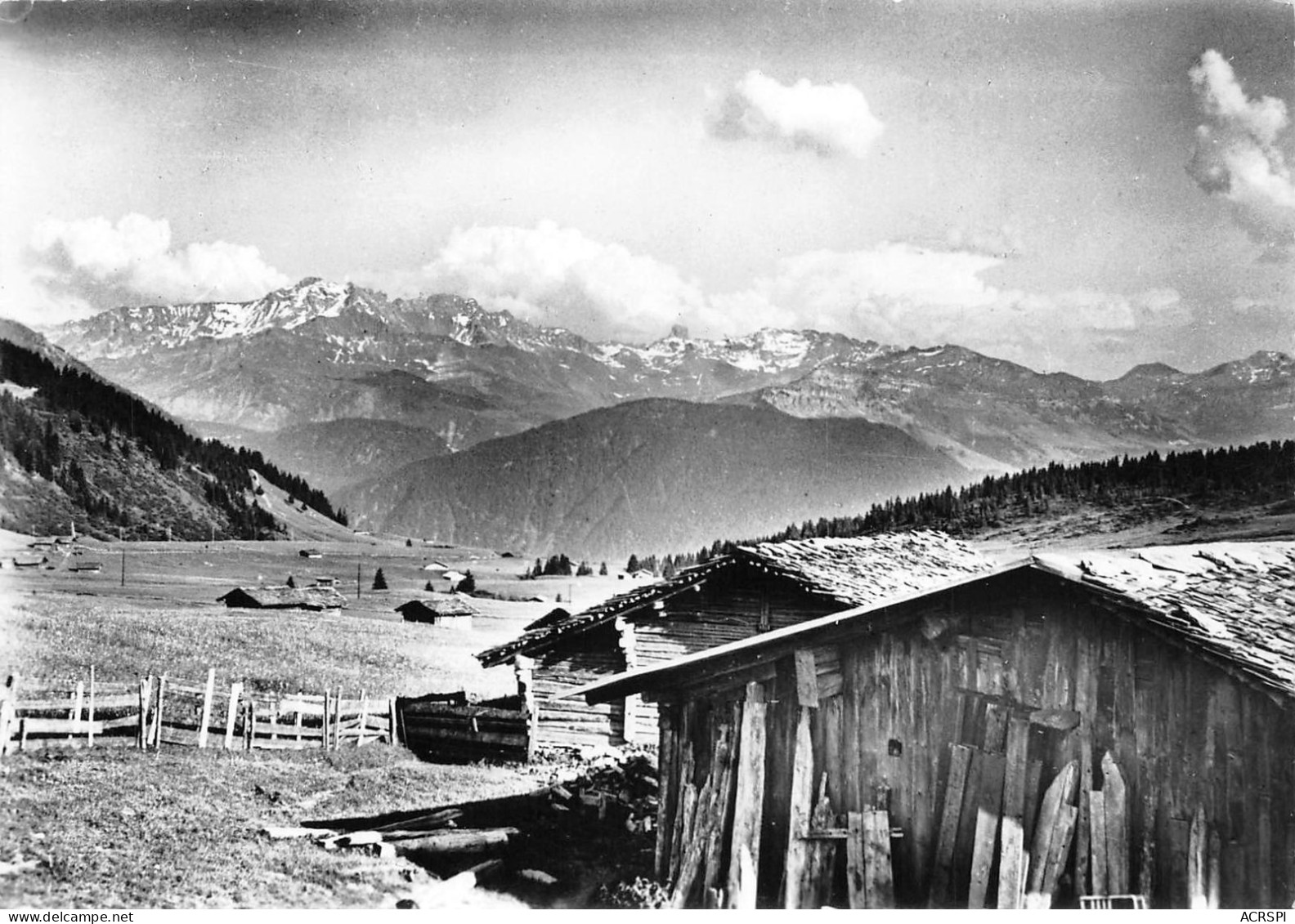 73 Hauteluce LES FRUMIERS Chalets Au Col Des Saisies Prés De BEAUFORT (scan R/V) 60 \PC1205 - Albertville