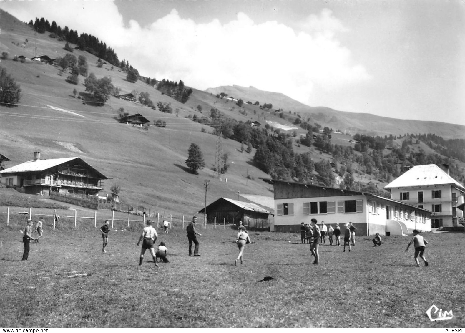 73 Hauteluce Match De Foot Belleville Colonie De Vacances Des Acièries D'ugine Prés De BEAUFORT (scan R/V) 59 \PC1205 - Albertville