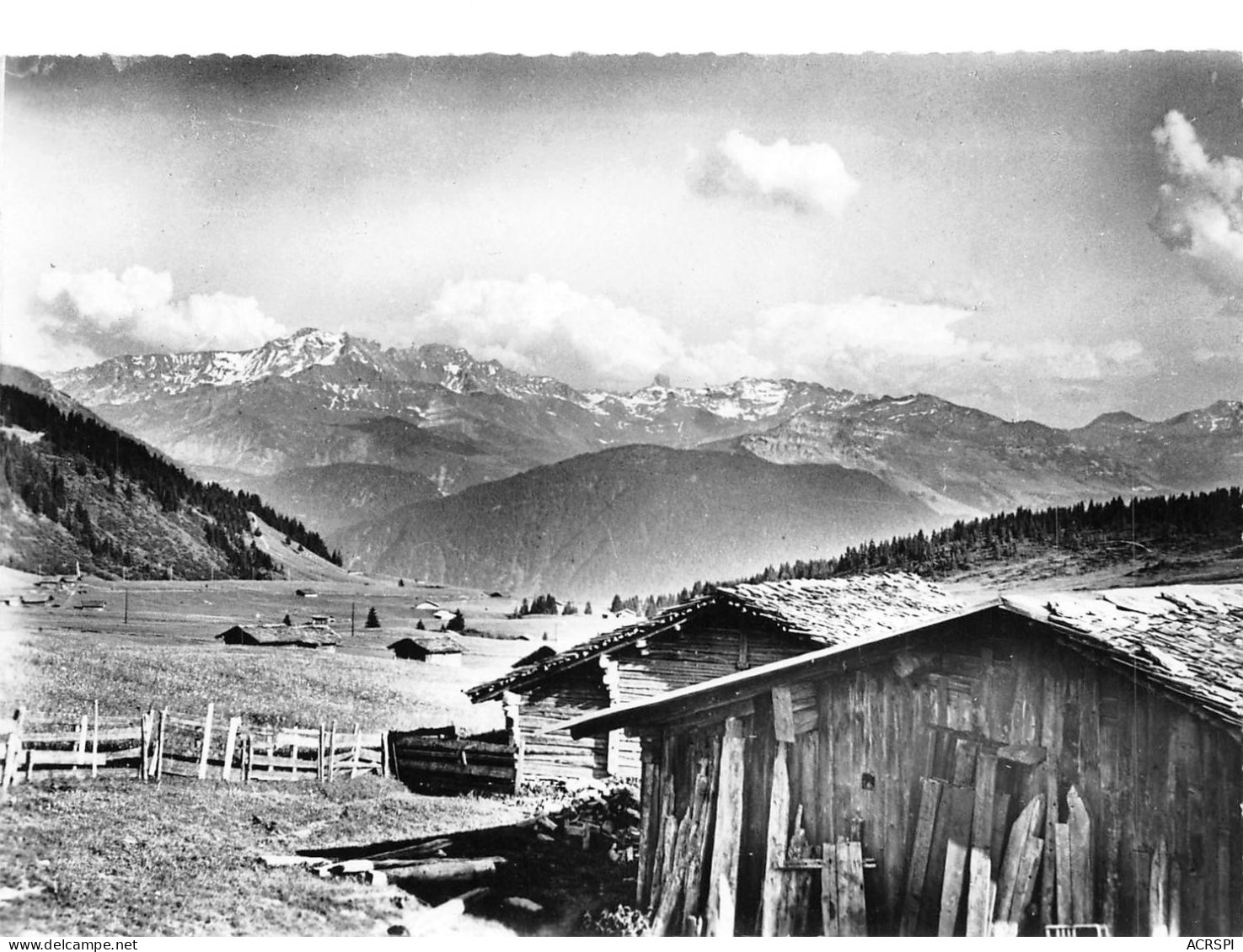 73 Hauteluce LES FRUMIERS Chalets Au Col Des Saisies Prés De BEAUFORT (scan R/V) 61 \PC1205 - Albertville