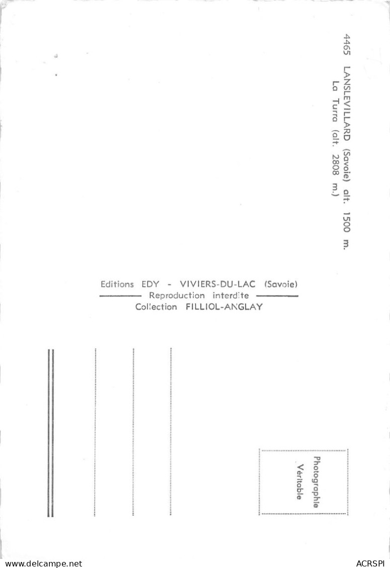 73 Lanslevillard  Val-Cenis LA TURRA  (scan R/V) 24 \PC1205 - Val Cenis