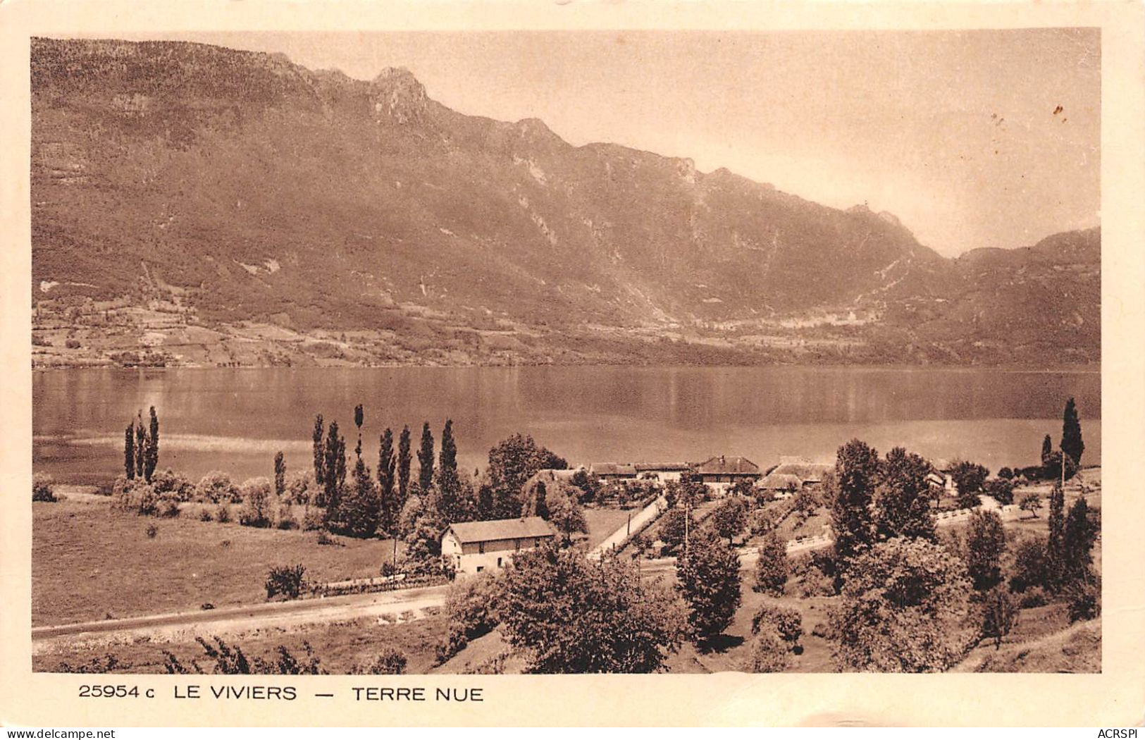 73 Viviers-du-Lac TERRE NUE Le Bourget (scan R/V) 30 \PC1205 - Le Bourget Du Lac