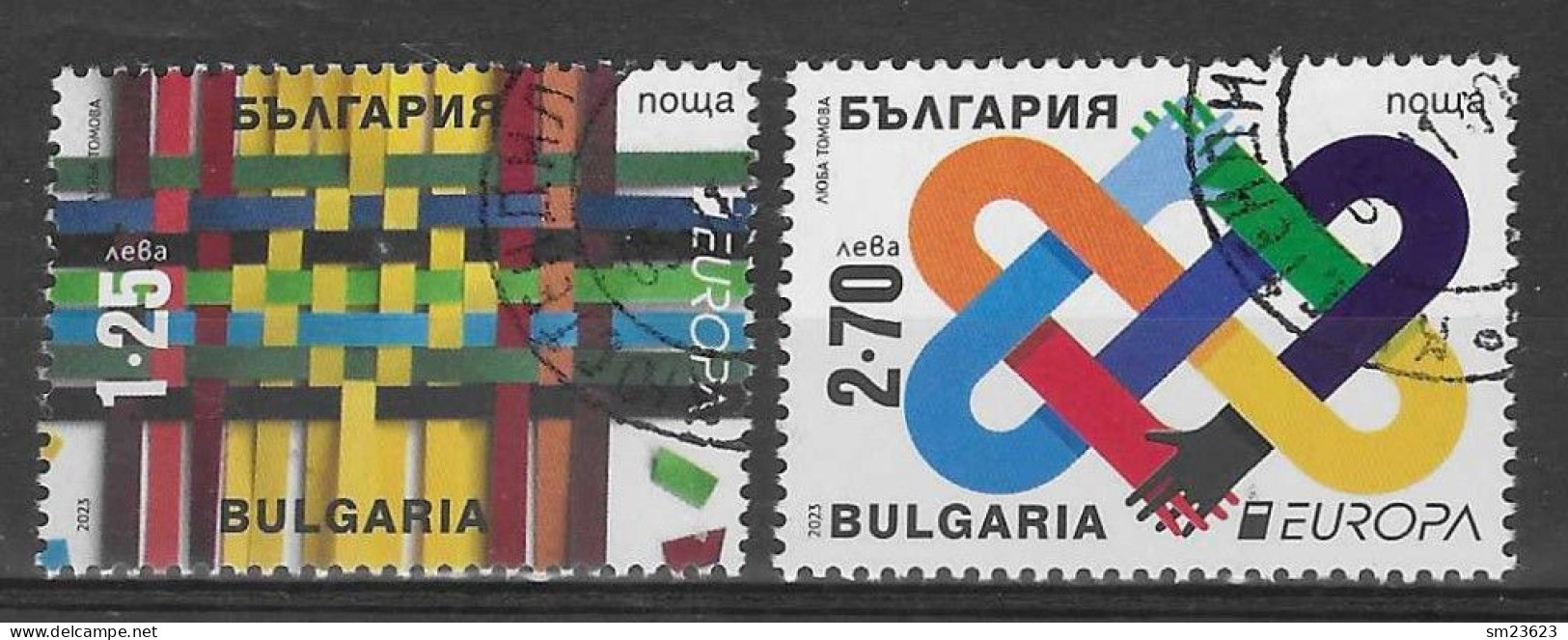 Bulgarien / Bulgaria  2023 , EUROPA CEPT / Frieden - Gestempelt / Fine Used / (o) - 2023