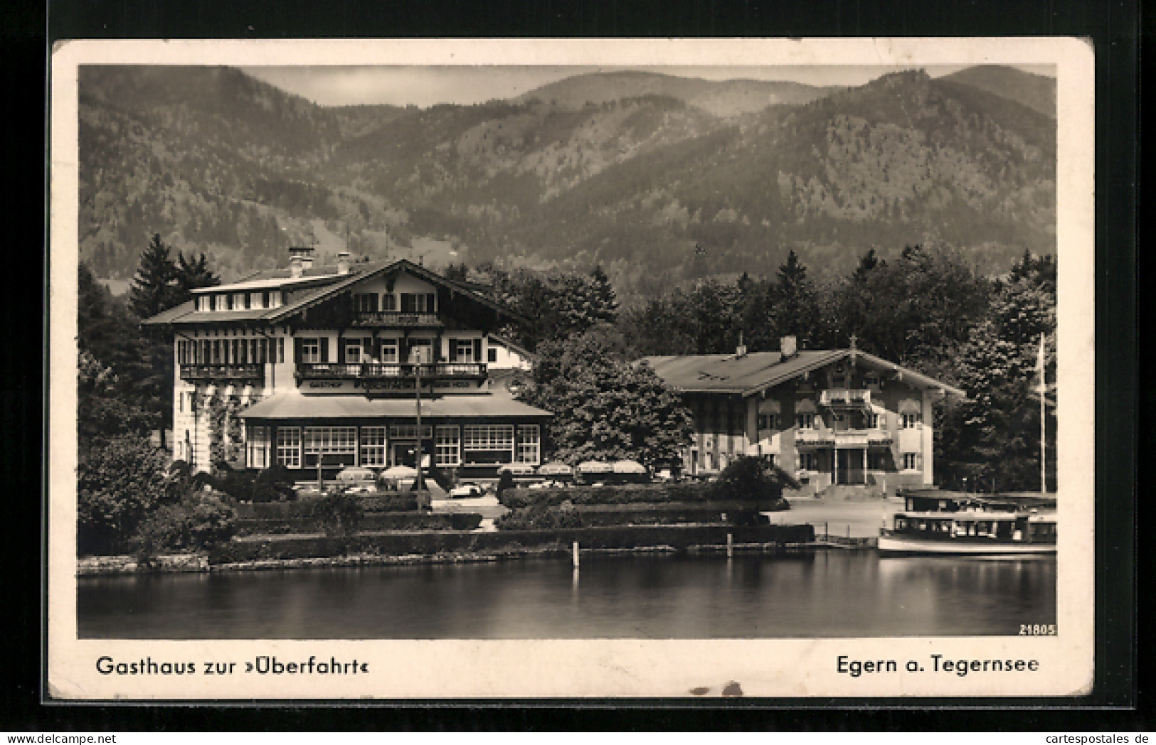 AK Egern Am Tegernsee, Gasthof Zur Überfahrt  - Tegernsee