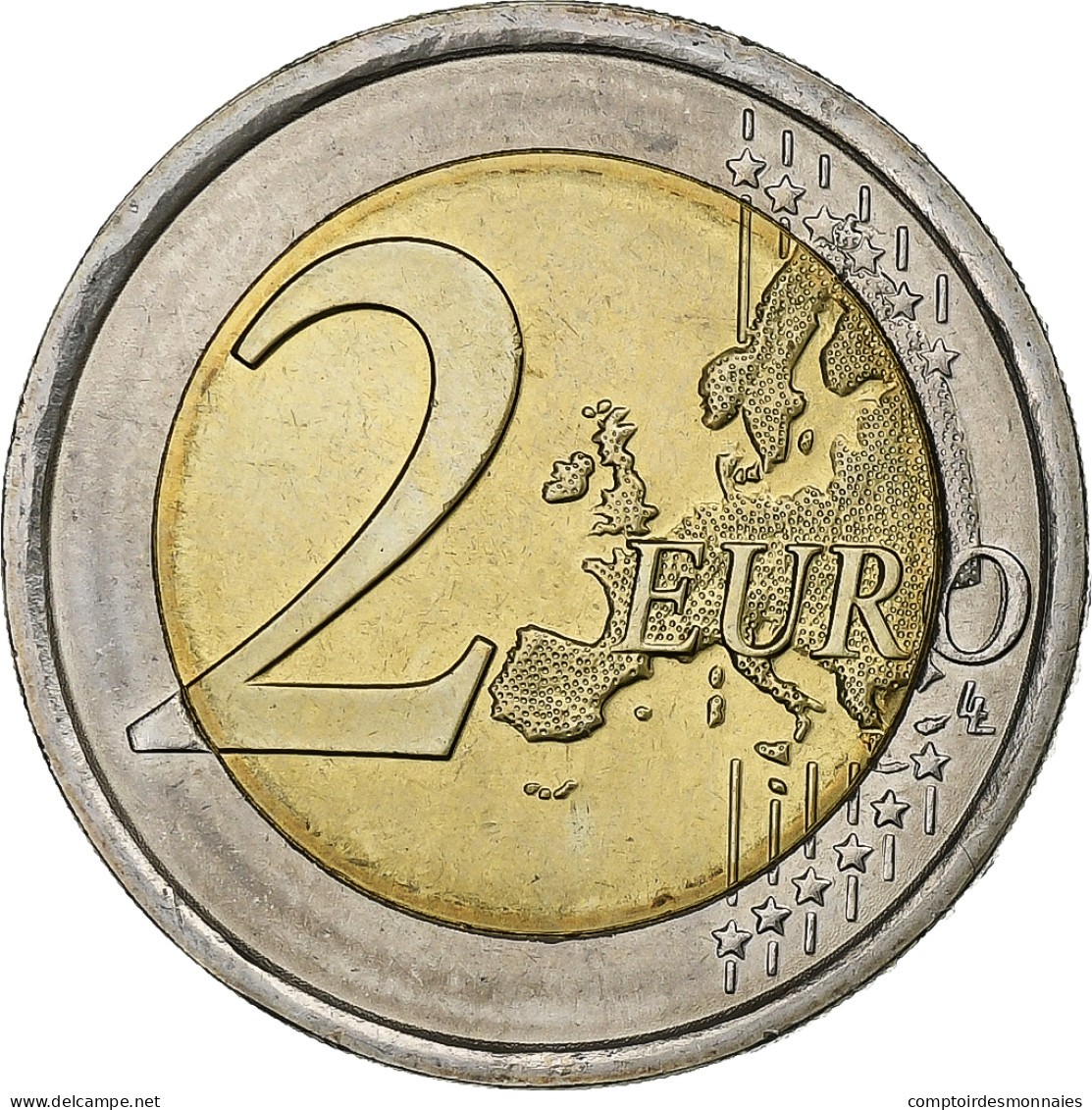Italie, 2 Euro, 2014, Bimétallique, SPL, KM:New - Italia
