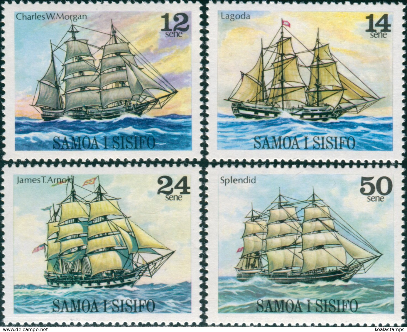 Samoa 1979 SG540-543 Ships Set MNH - Samoa (Staat)