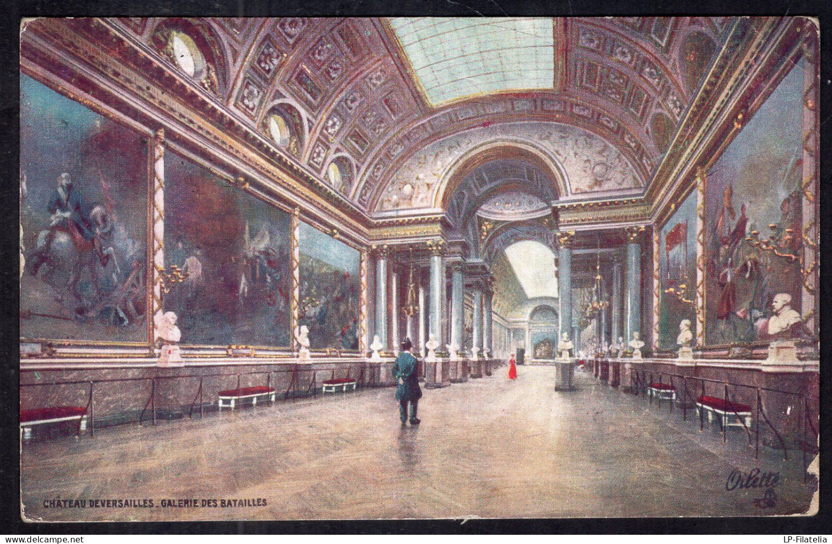 France - 1913 - Château De Versailles - Galerie Des Batailles - Versailles (Château)