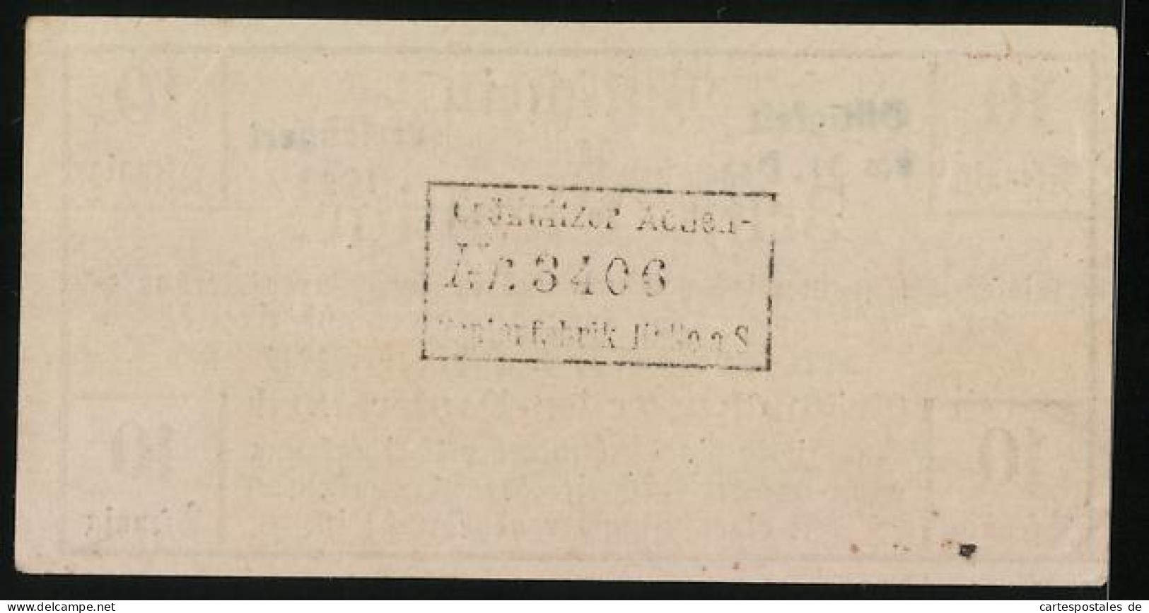 Notgeld Cröllwitz 1919, 10 Pfennig, Cröllwitzer Actien-Papierfabrik, Unterlegtes Firmenkürzel  - Lokale Ausgaben