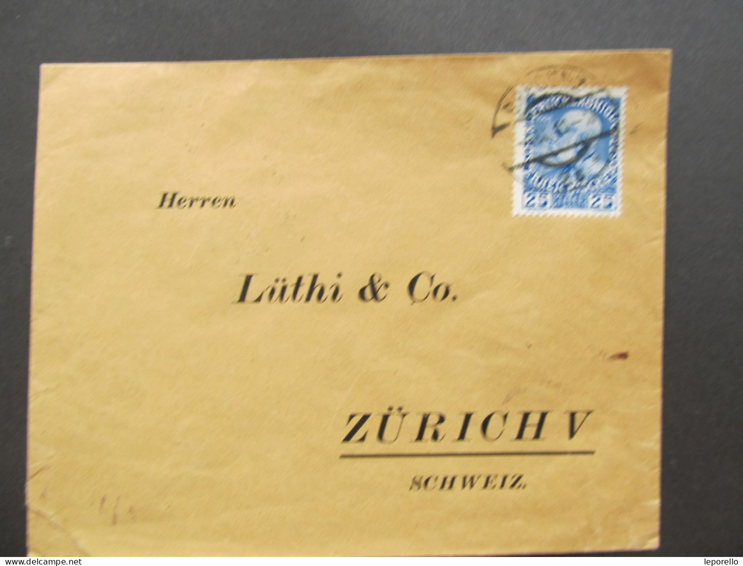 BRIEF Bregenz - Zürich 1911 /// D*59534 - Storia Postale