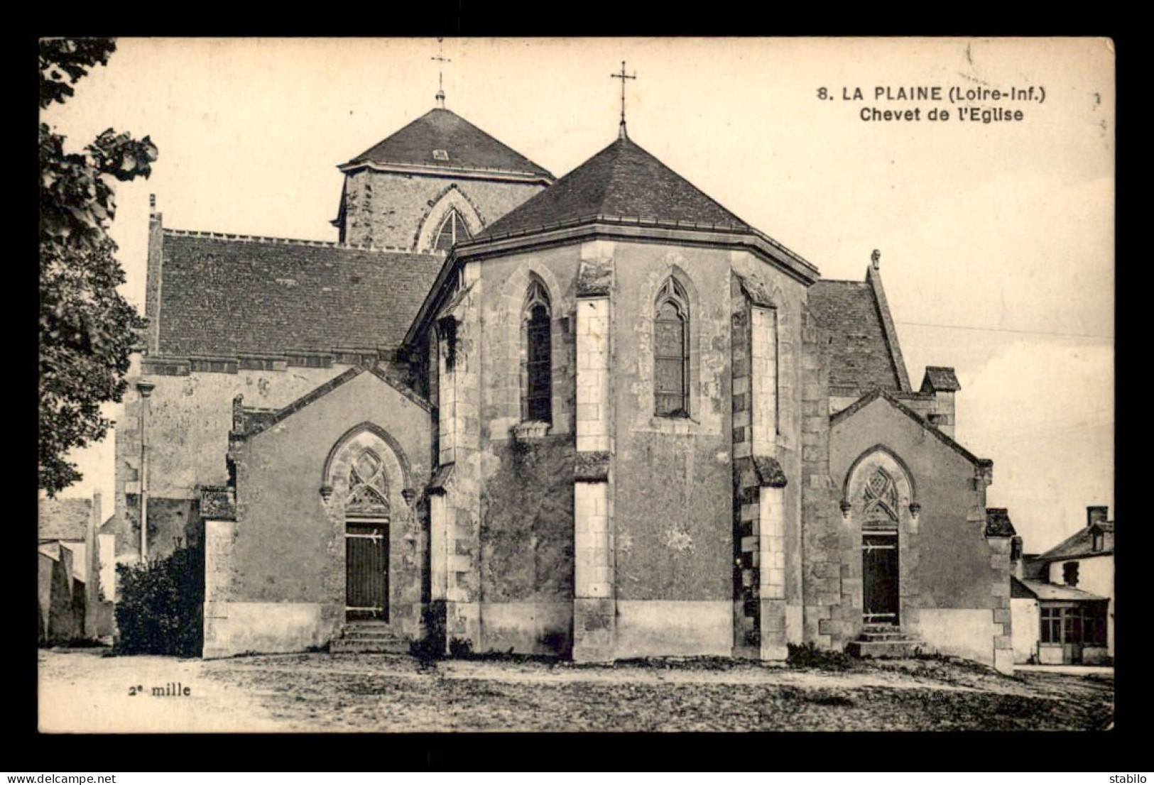 44 - LA PLAINE - L'EGLISE - La-Plaine-sur-Mer