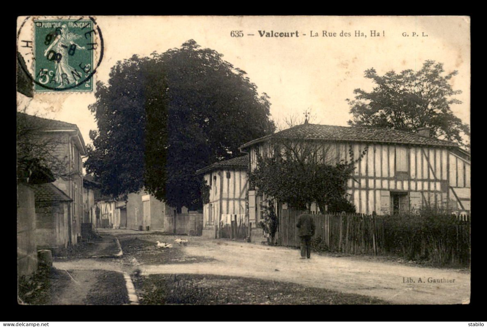 52 - VALCOURT - LA RUE DES HA,HA ! - Other & Unclassified