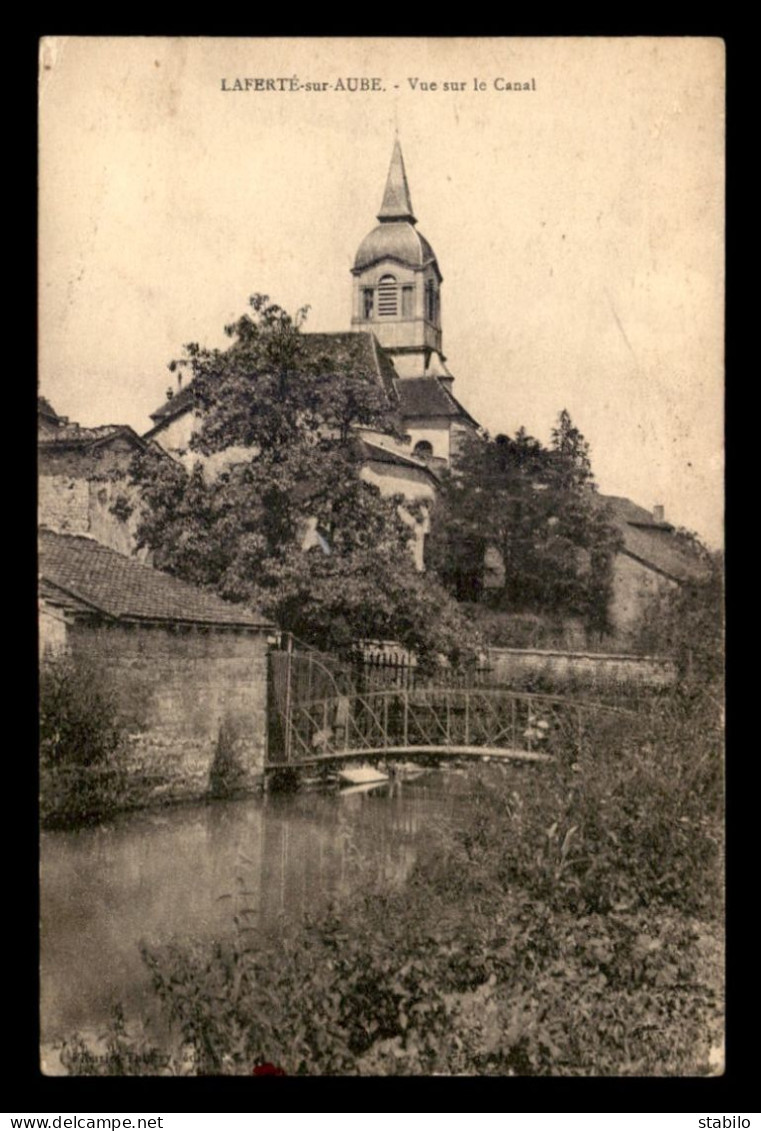 52 - LAFERTE-SUR-AUBE - VUE SUR LE CANAL - Andere & Zonder Classificatie