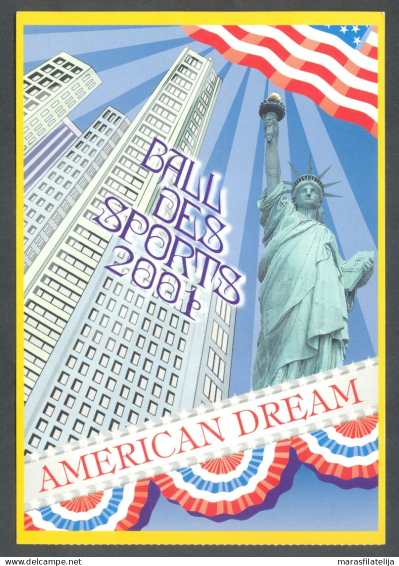 Germany 2001, American Dream, Sport, New York, Special Card - Andere & Zonder Classificatie
