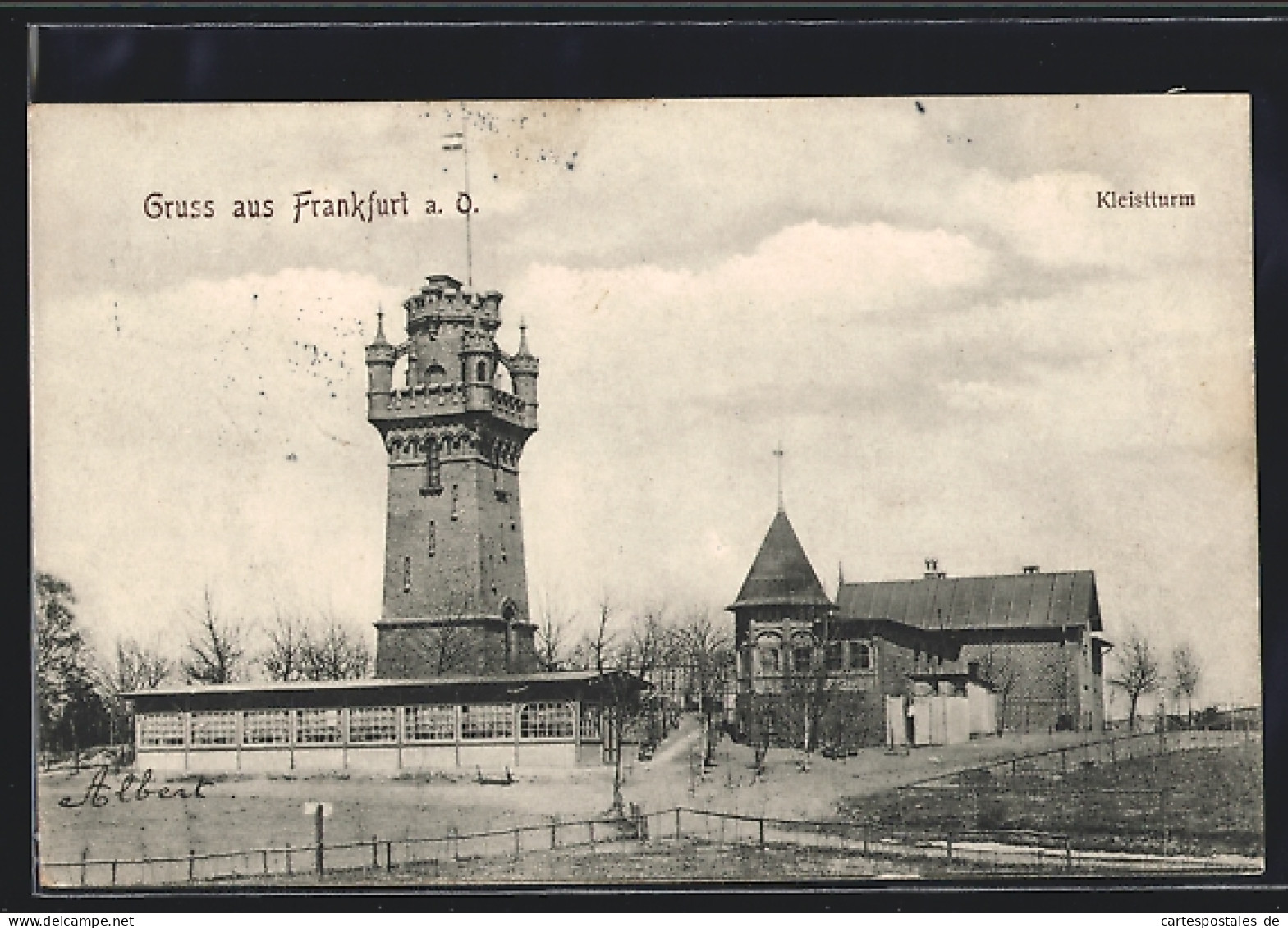 AK Frankfurt A. O., Blick Auf Den Kleistturm  - Frankfurt A. D. Oder