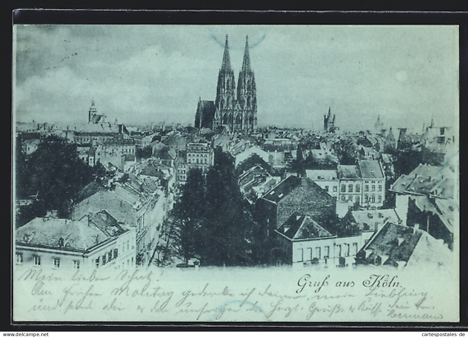 AK Köln, Blick über Die Altstadt Mit Kölner Dom  - Köln