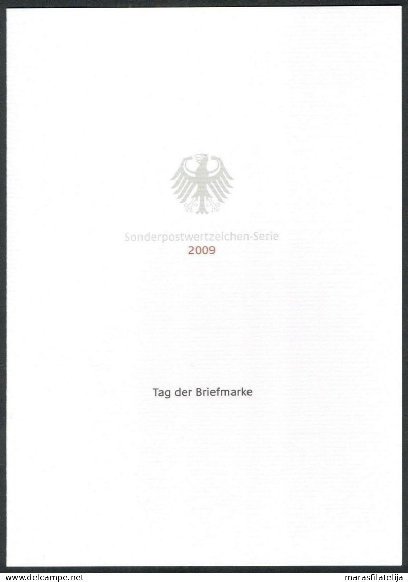 Germany 2009, Stamp Day, Special Booklet - Other & Unclassified