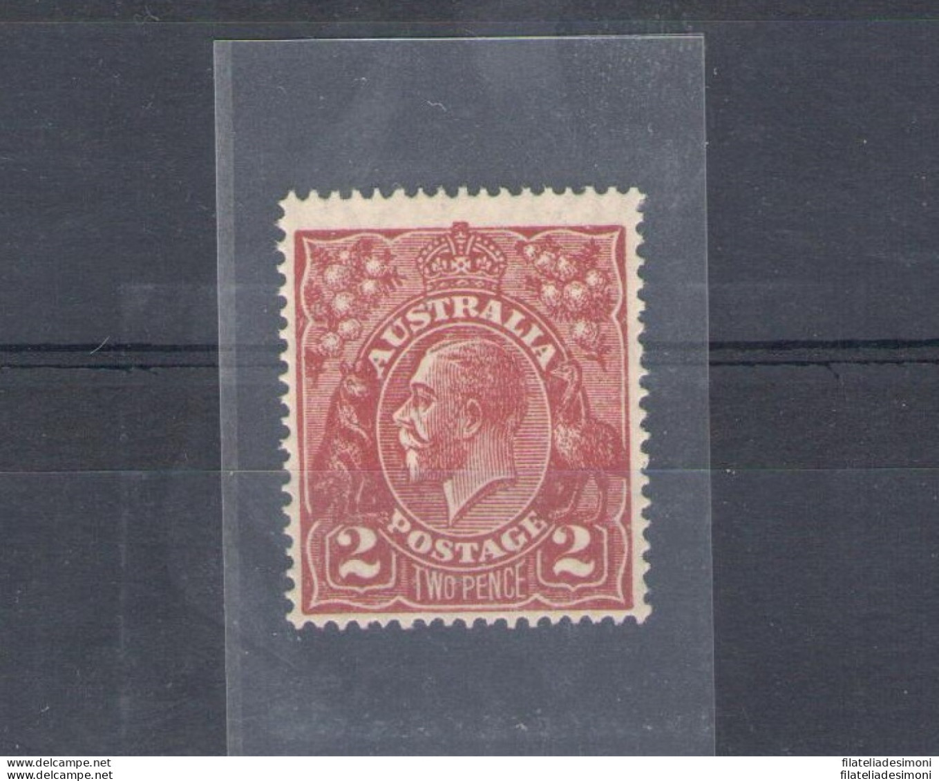 1927 AUSTRALIA - SG 69 - 2 Pence Red MNH** - Altri & Non Classificati