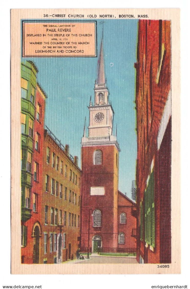 UNITED STATES // BOSTON // CHRIST CHURCH (OLD NORTH) - Boston