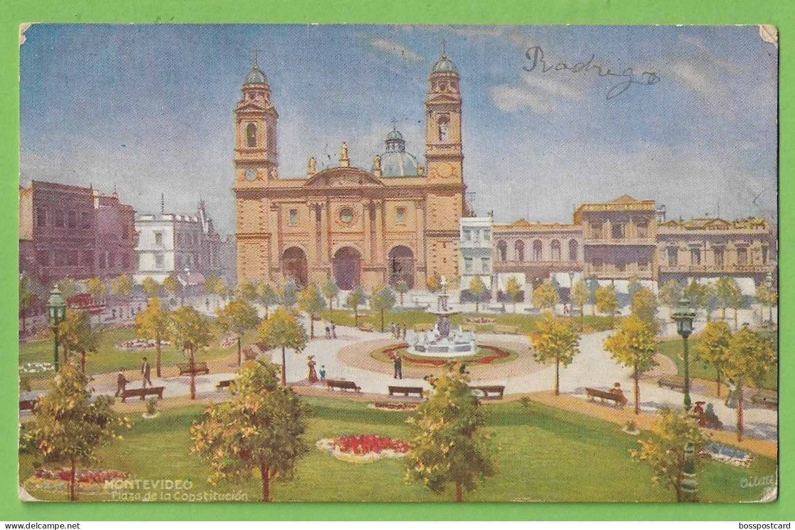 Montevideu - Plaza De La Constituion - Uruguai - Uruguay