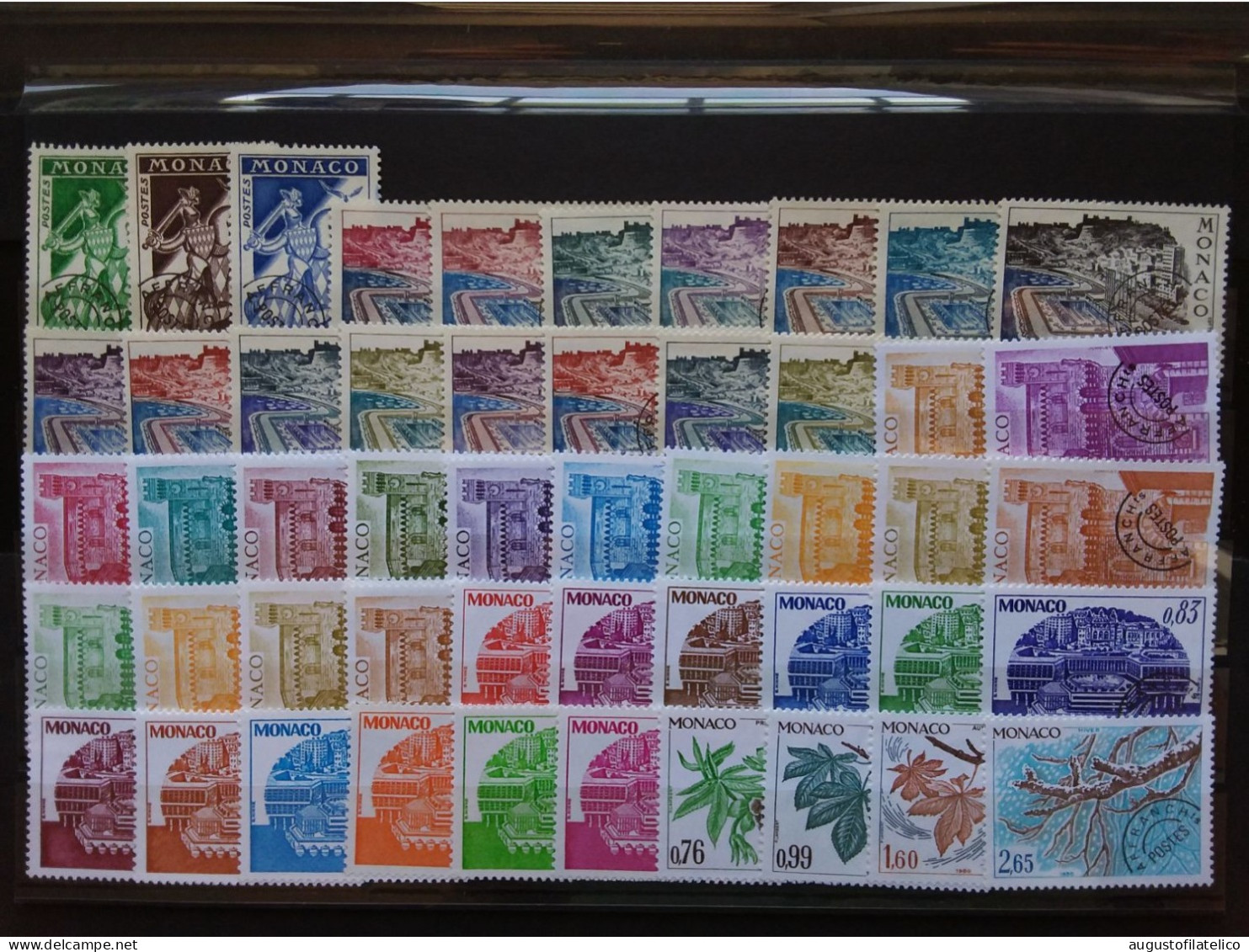 MONACO - Francobolli Per Stampati (preannullati) Anni '60/'80 - Nn. 20/69 Nuovi ** + Spese Postali - Unused Stamps