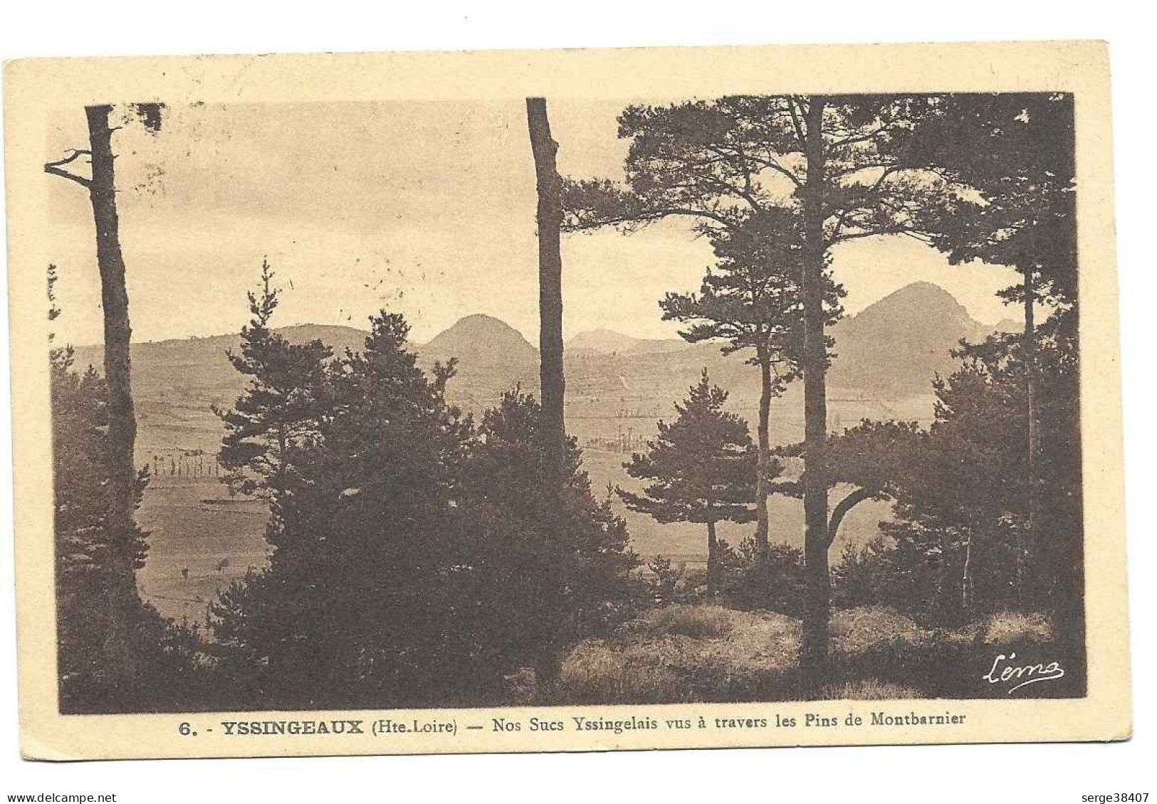 Yssingeaux - 1937 - Les Pins De Montbarnier  # 10-20/3 - Yssingeaux
