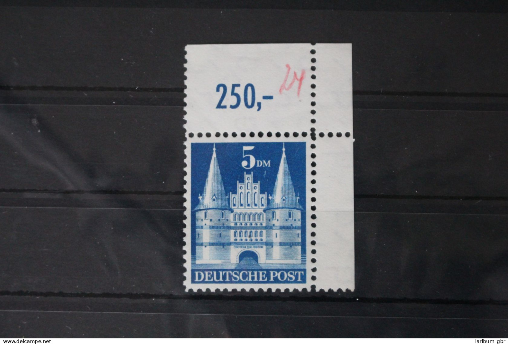 Alliierte Besetzung 100IIwg Postfrisch Als Eckrand Bi-Zone #WH105 - Mint