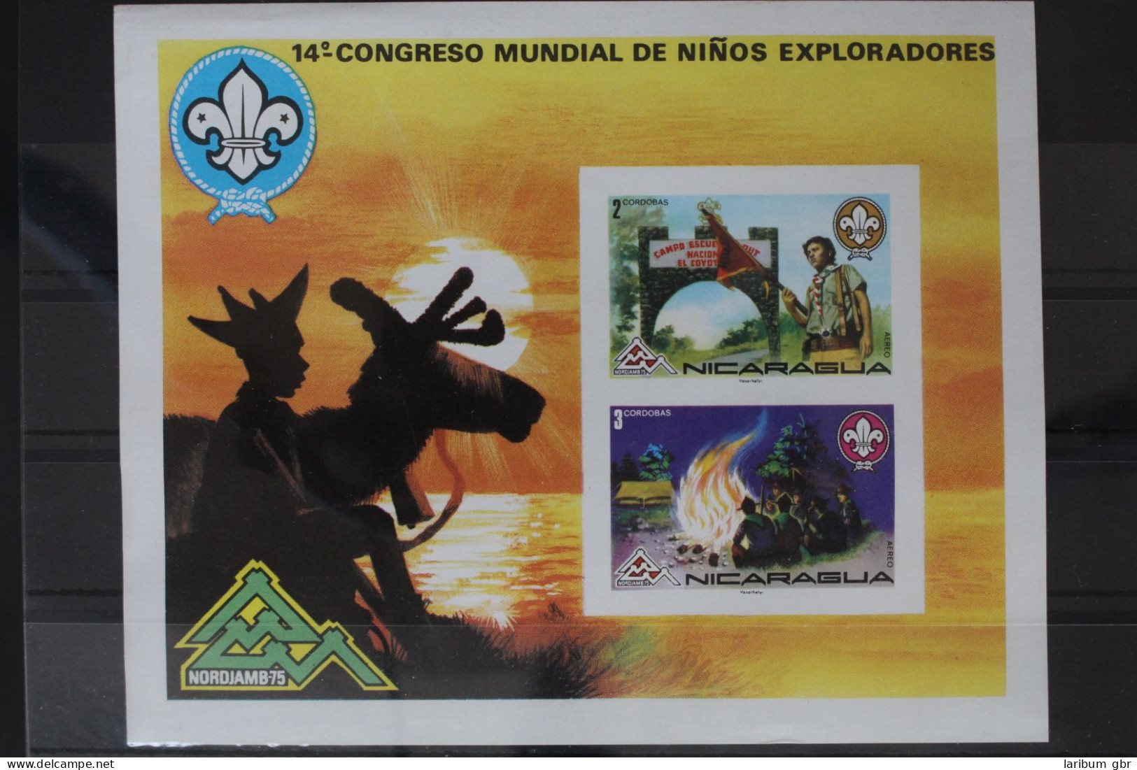 Nicaragua Block 87 Mit 1881-1882 Postfrisch #WX658 - Nicaragua