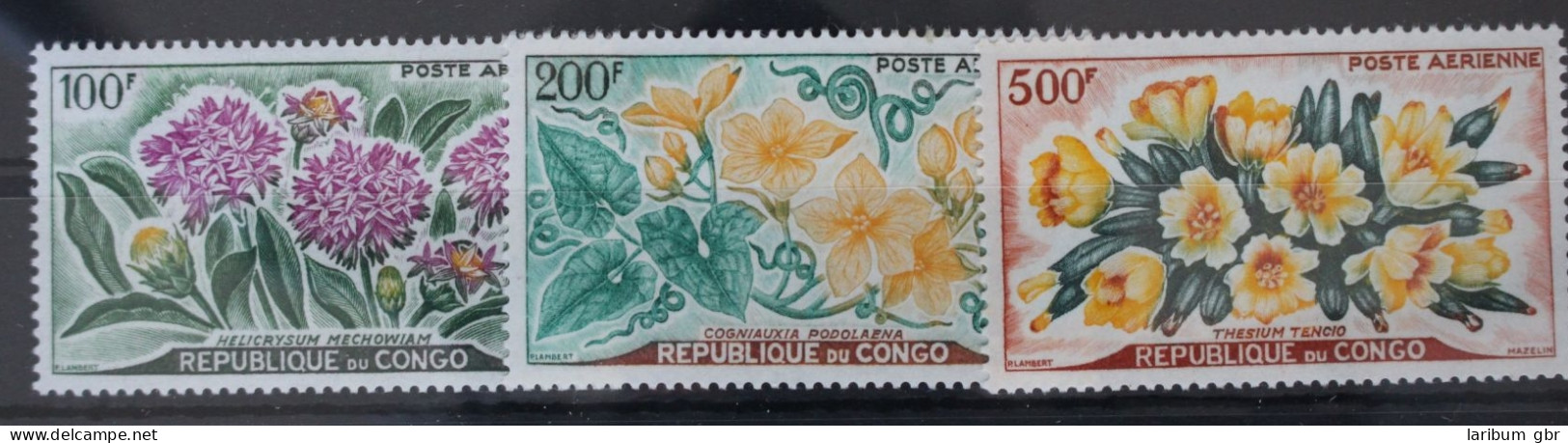 Kongo (Brazzaville) 9-11 Postfrisch #WX667 - Autres & Non Classés