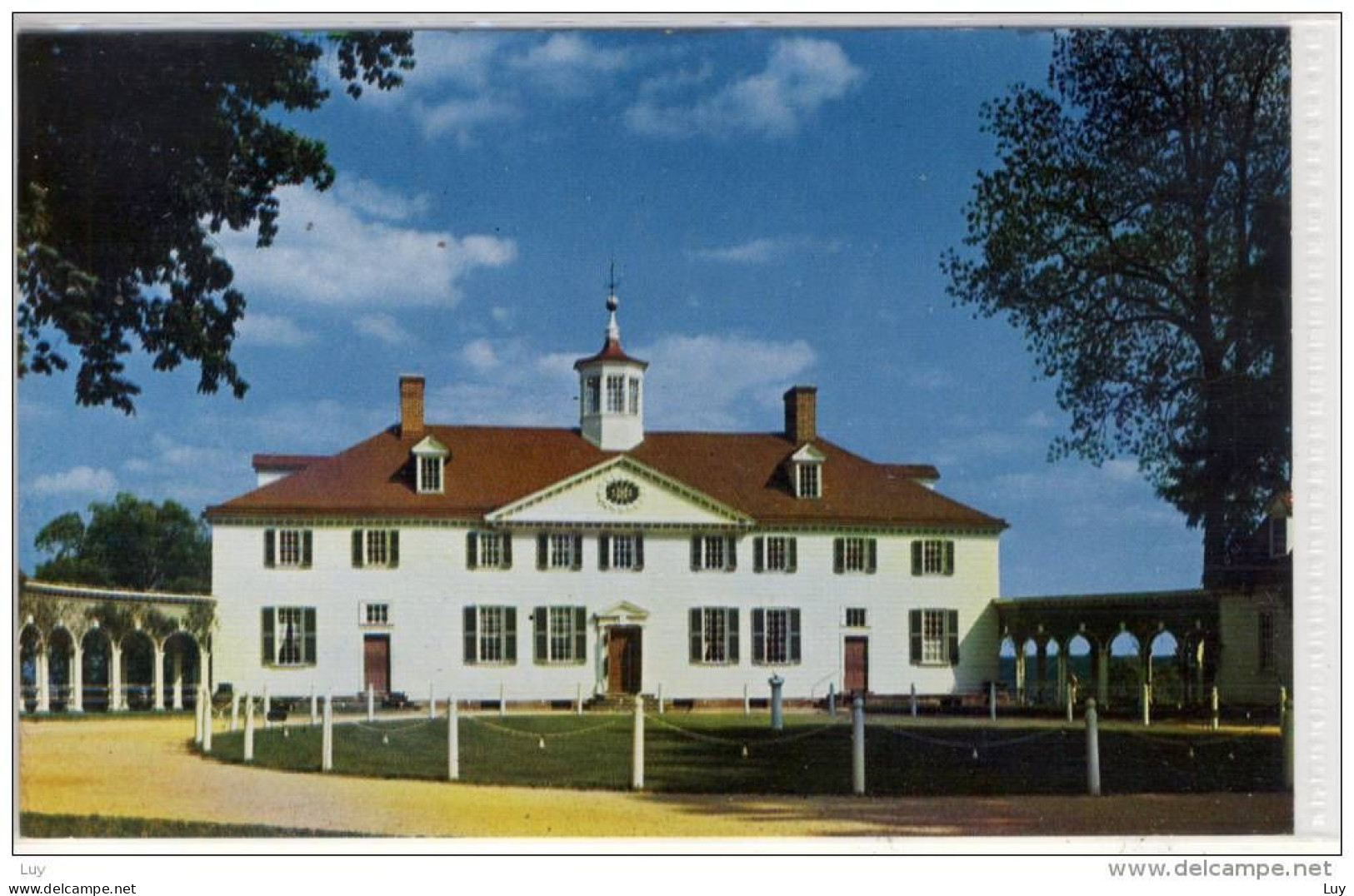 MOUNT VERNON MANSION, VA,  West Front - Other & Unclassified