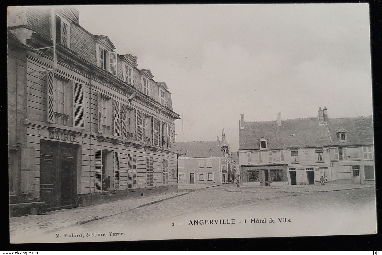 91 - ANGERVILLE -  L'Hotel De Ville - Edit : Mulard - Angerville