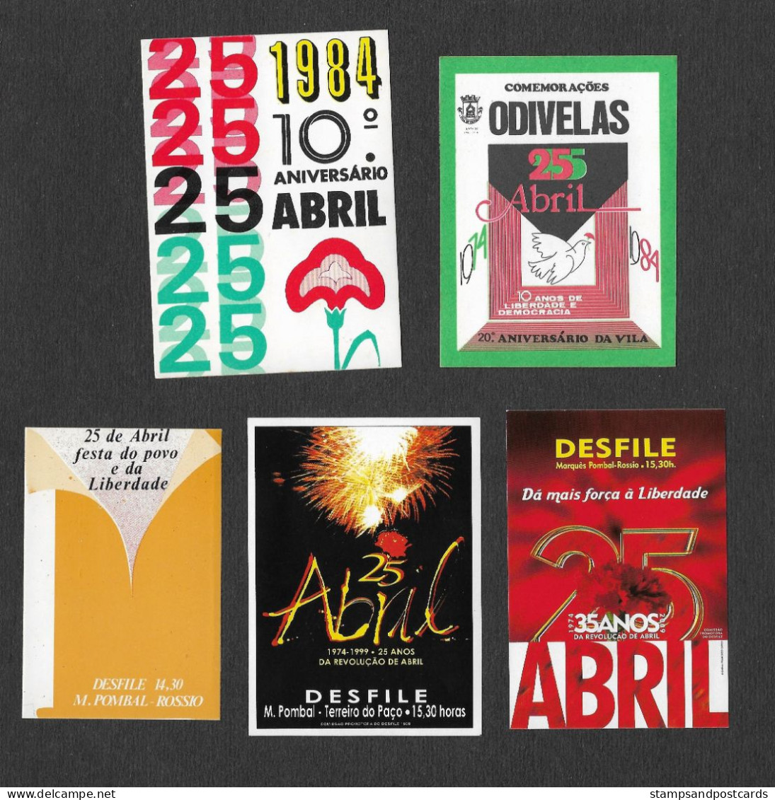 Portugal 13 Autocollant Politique 25 Avril 1974 Révolution Des œillets April 25 Carnation Revolution Political Sticker - Stickers