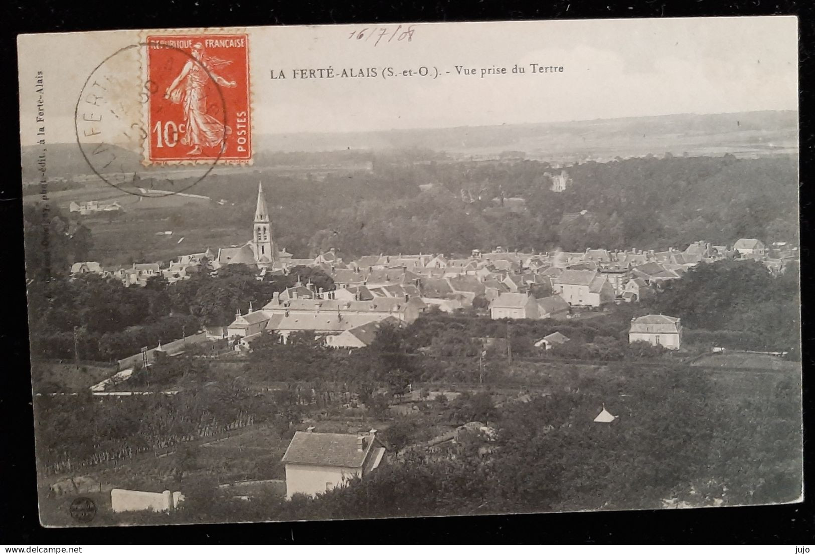 91 - LA FERTE ALAIS - Vue Prise Du Tertre - La Ferte Alais