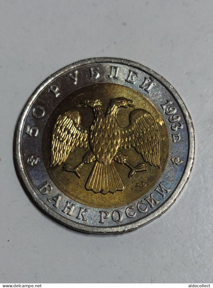 Russia 50 Rubli 1993 Orso - Russie