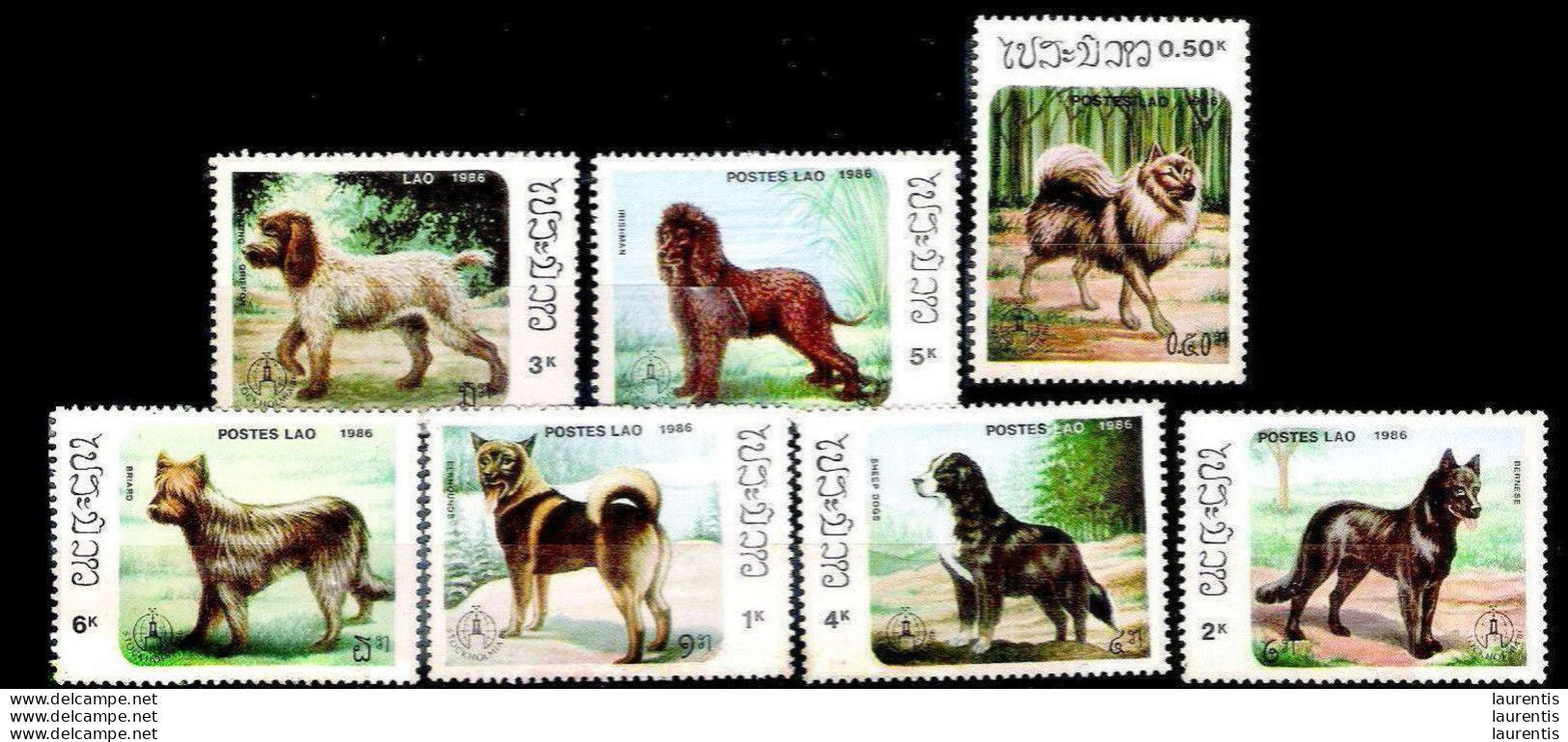 232  Dogs - Chiens - Laos 1986 - MNH - 1,50 - Dogs