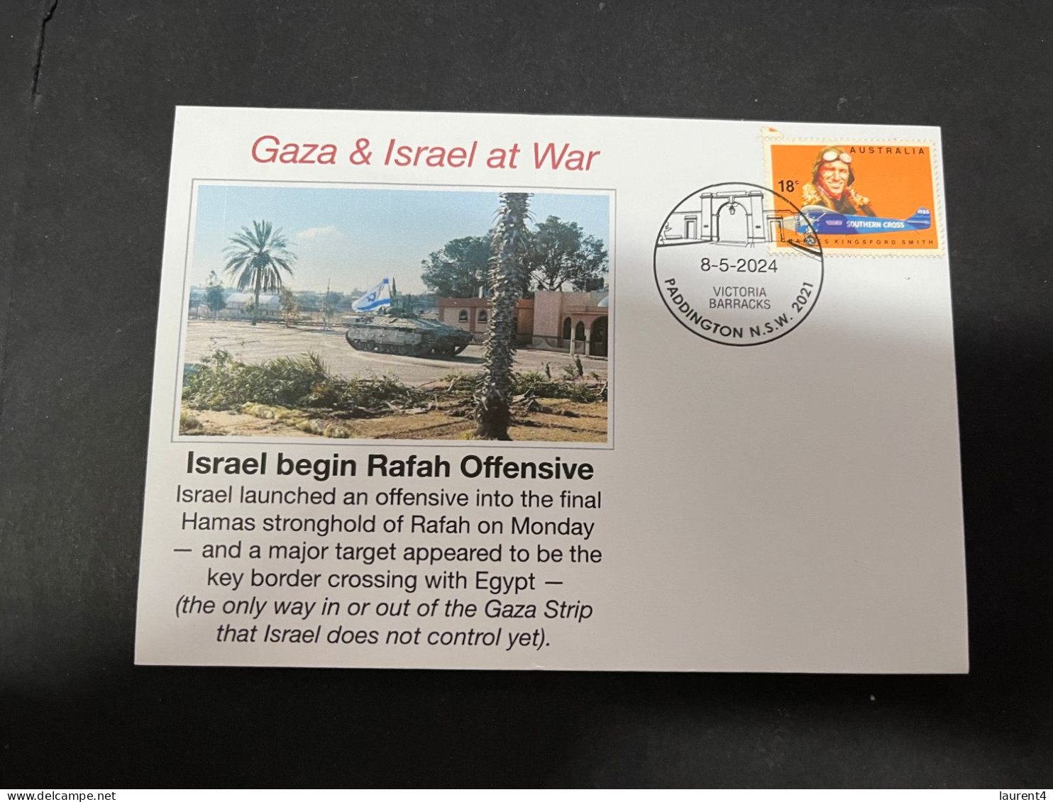 8-5-2024 (4 Z 7) GAZA War - Israel Begin RAFAH Offensive - Militares