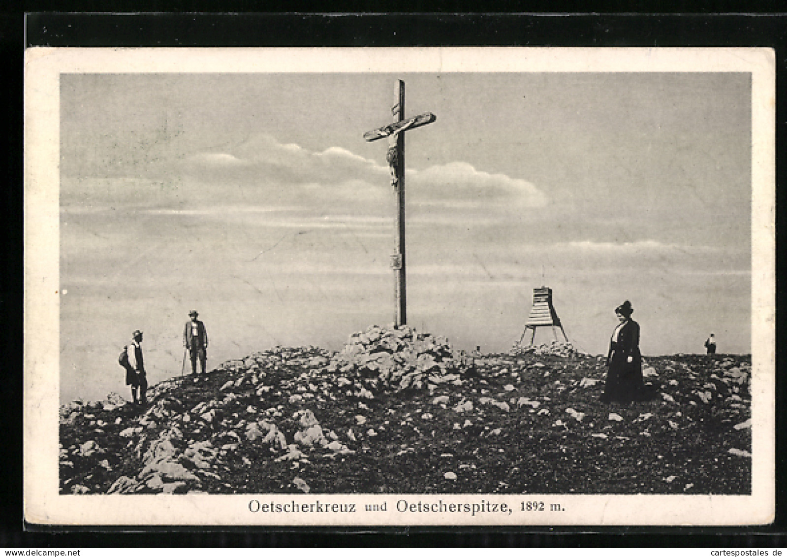 AK Oetscherkreuz Und Oetscherspitze  - Other & Unclassified