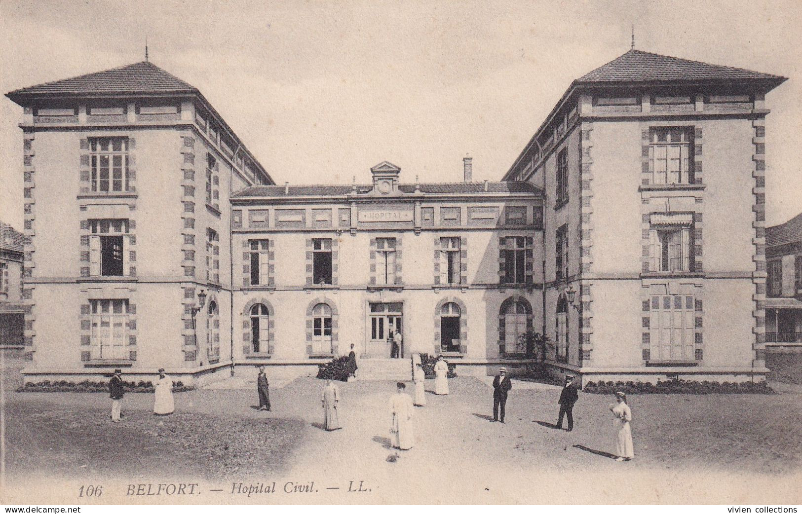 Belfort (90 Territoire De Belfort) Hôpital Civil - édit. LL N° 106 - Belfort - Stadt