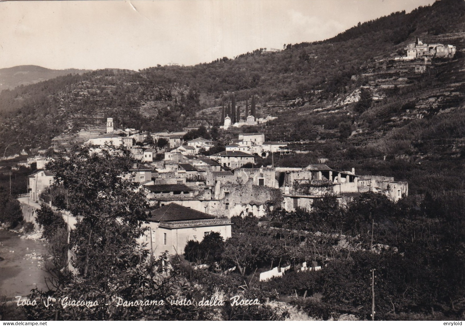 Tovo Santo Giacomo Panorama Visto Dalla Rocca - Sonstige & Ohne Zuordnung