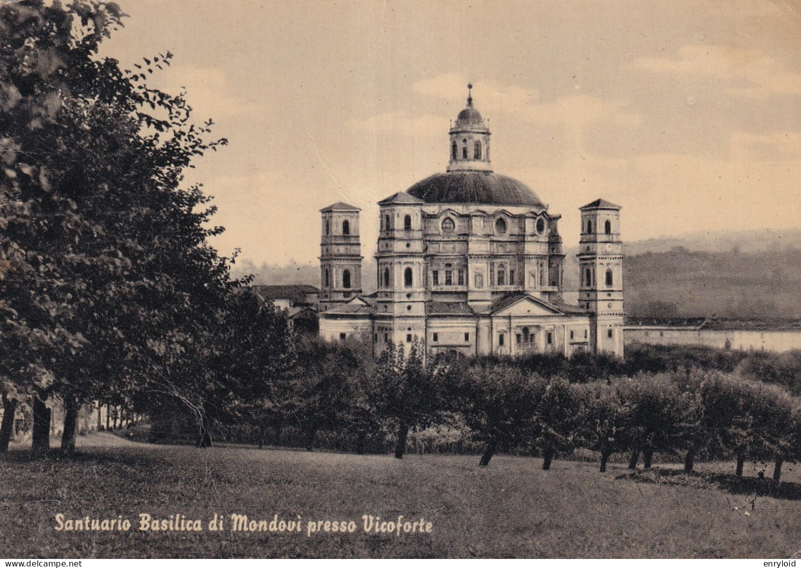 Santuario Basilica Di Mondovì Presso Vicoforte - Autres & Non Classés