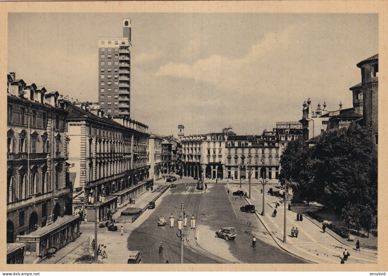 Torino Piazza Castello E Torri Littoria - Other Monuments & Buildings