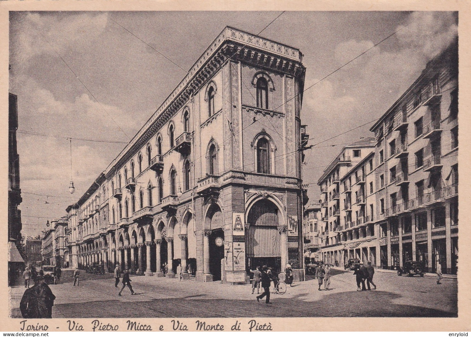 Torino Via Pietro Micca E Via Monte Di Pietà - Otros Monumentos Y Edificios
