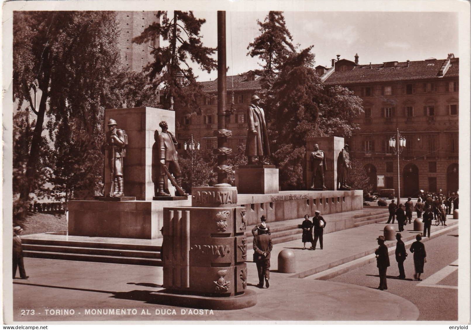Torino Monumento Al Duca D'Aosta - Autres Monuments, édifices