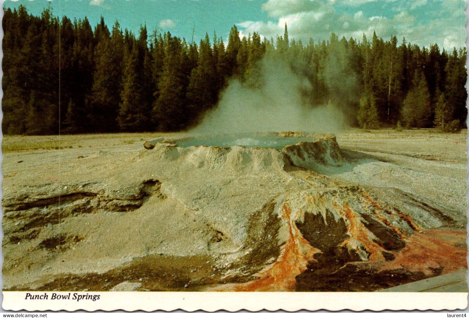 7-5-2024 (4 Z 28) USA  - Yellowstone Geyser - Yellowstone