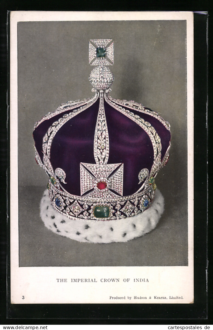 Pc Krone Von Georg V. Von England, Indische Kaiserkrone  - Familias Reales