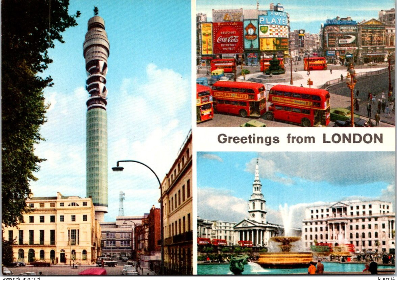 7-5-2024 (4 Z 28) UK - (2 Postcards) Greetings From London - Houses Of Parliament