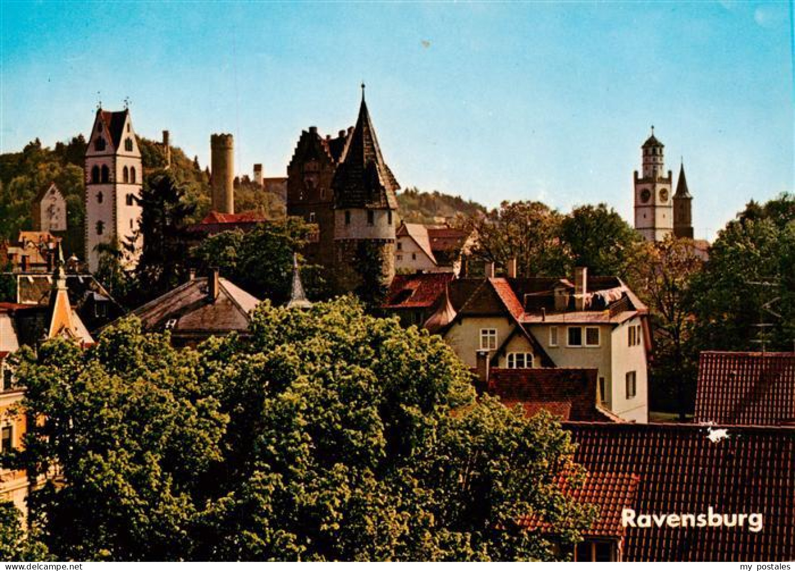 73944211 Ravensburg__Wuerttemberg Stadt Der Tuerme Teilansicht - Ravensburg