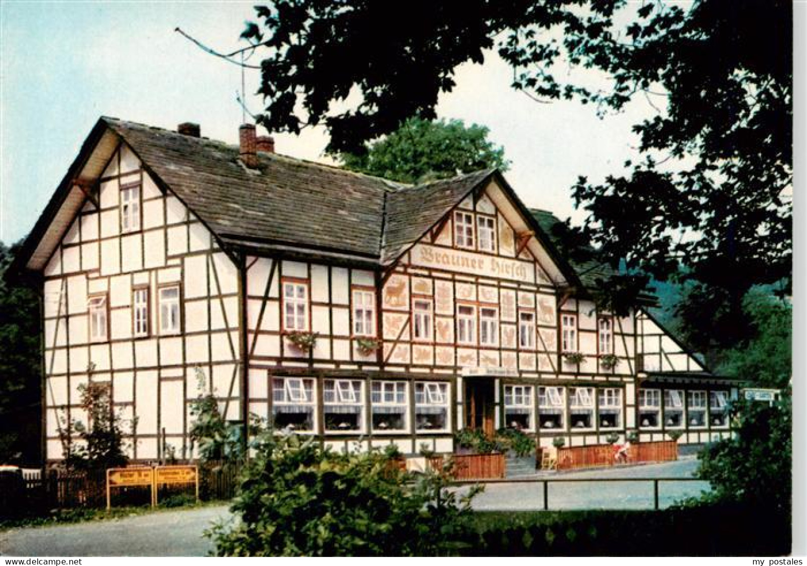 73944034 Neuhaus_Solling Hotel Brauner Hirsch Fachwerkhaus - Holzminden