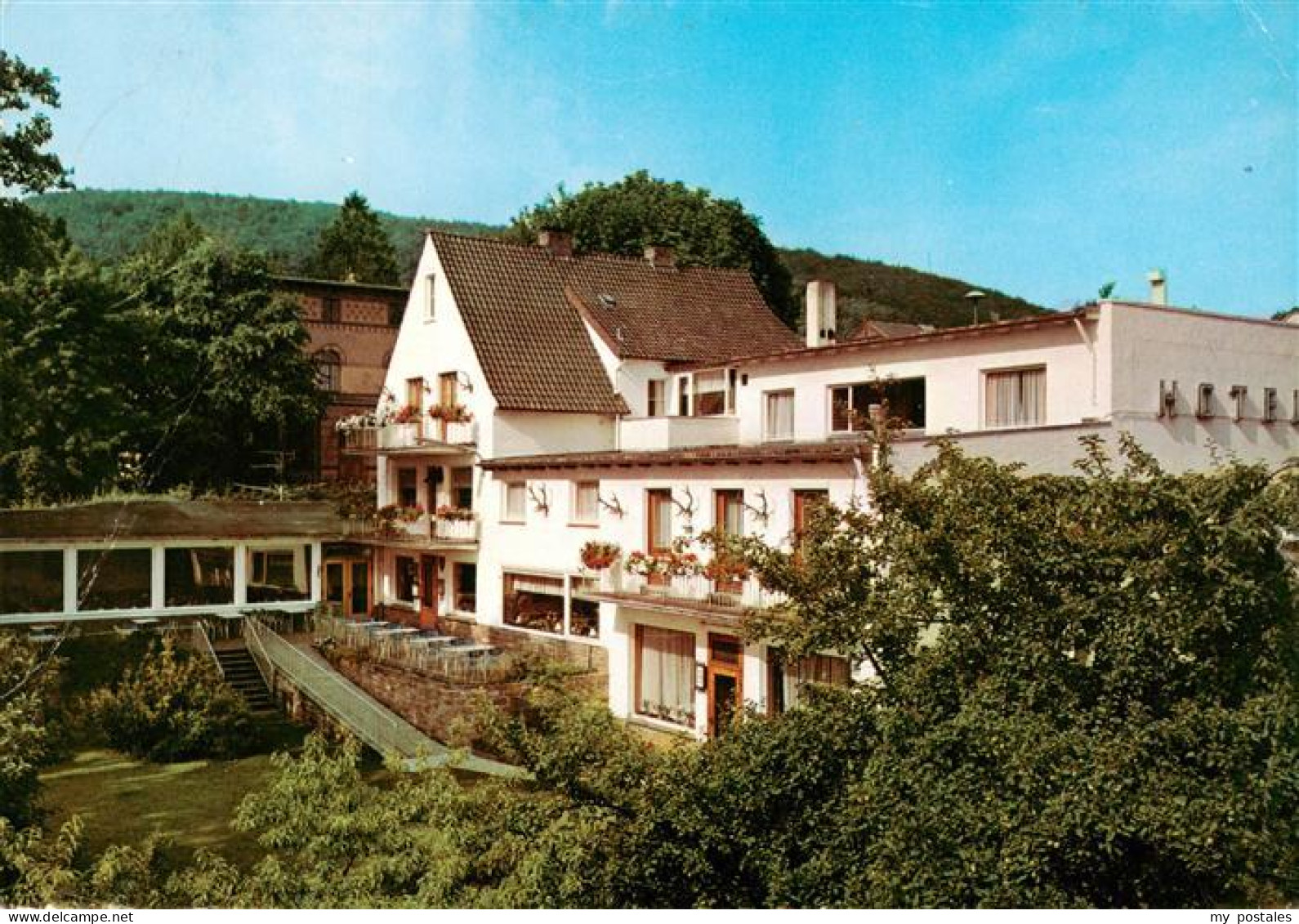 73943984 Corvey_Hoexter_Weser Hotel Weserberghof - Hoexter