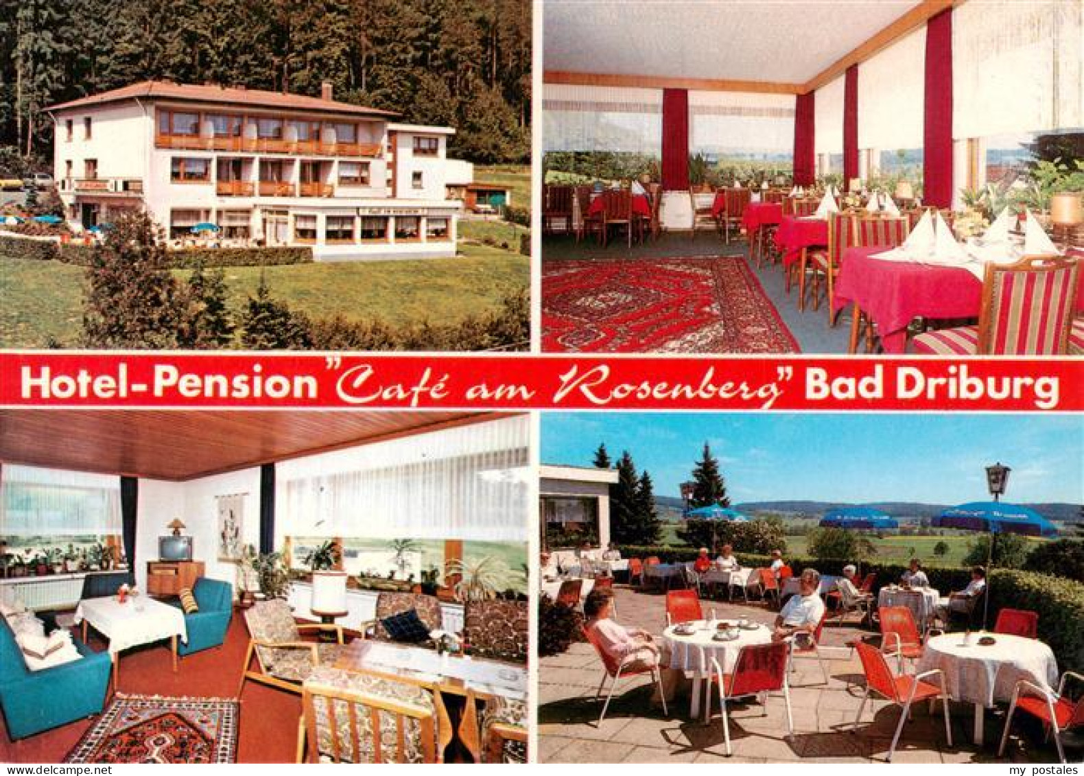 73943968 Bad_Driburg Hotel Pension Café Am Rosenberg Restaurant Terrasse - Bad Driburg