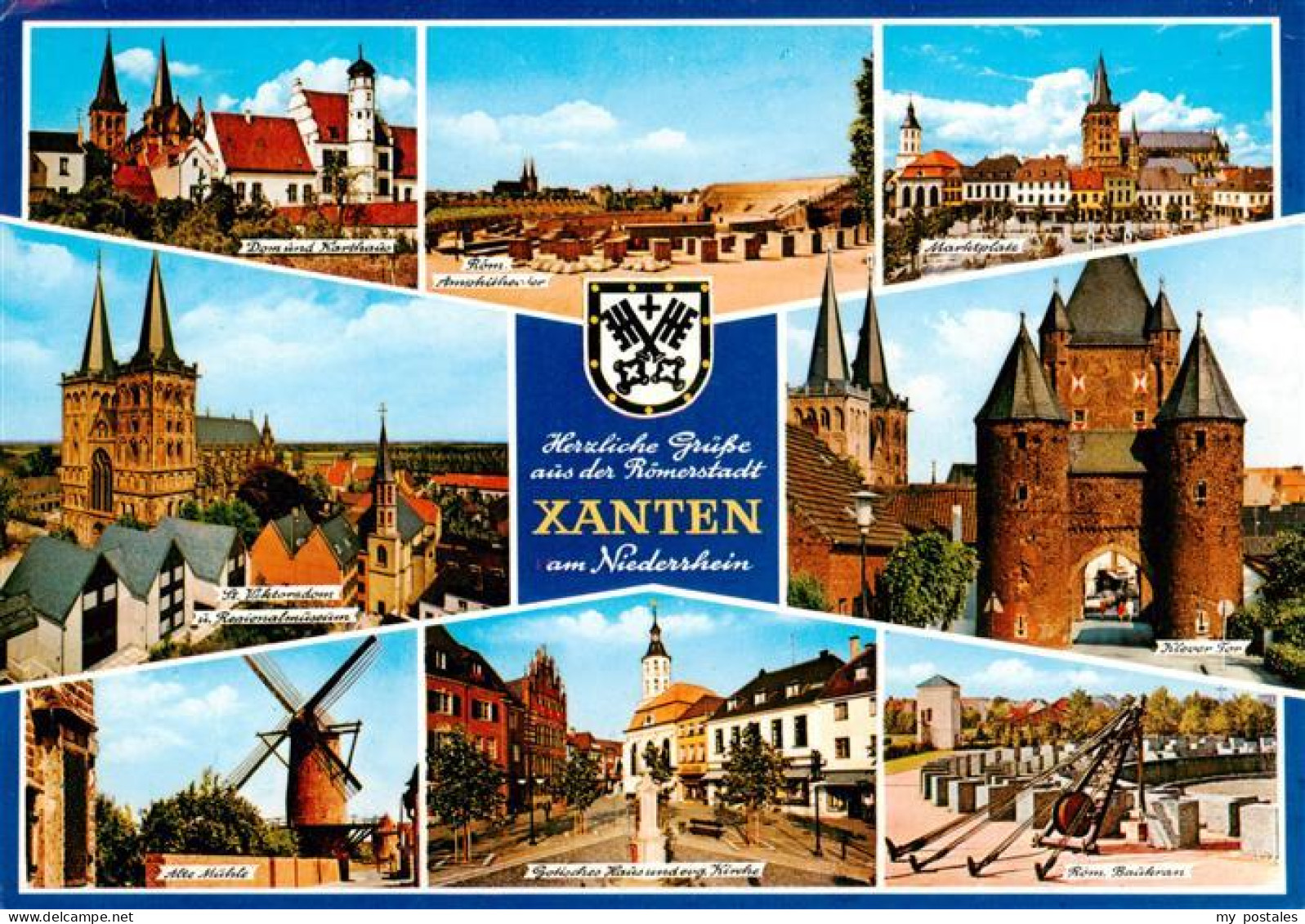 73943899 Xanten Dom Karthaus Roemisches Amphitheater Marktplatz Museum Klever To - Xanten