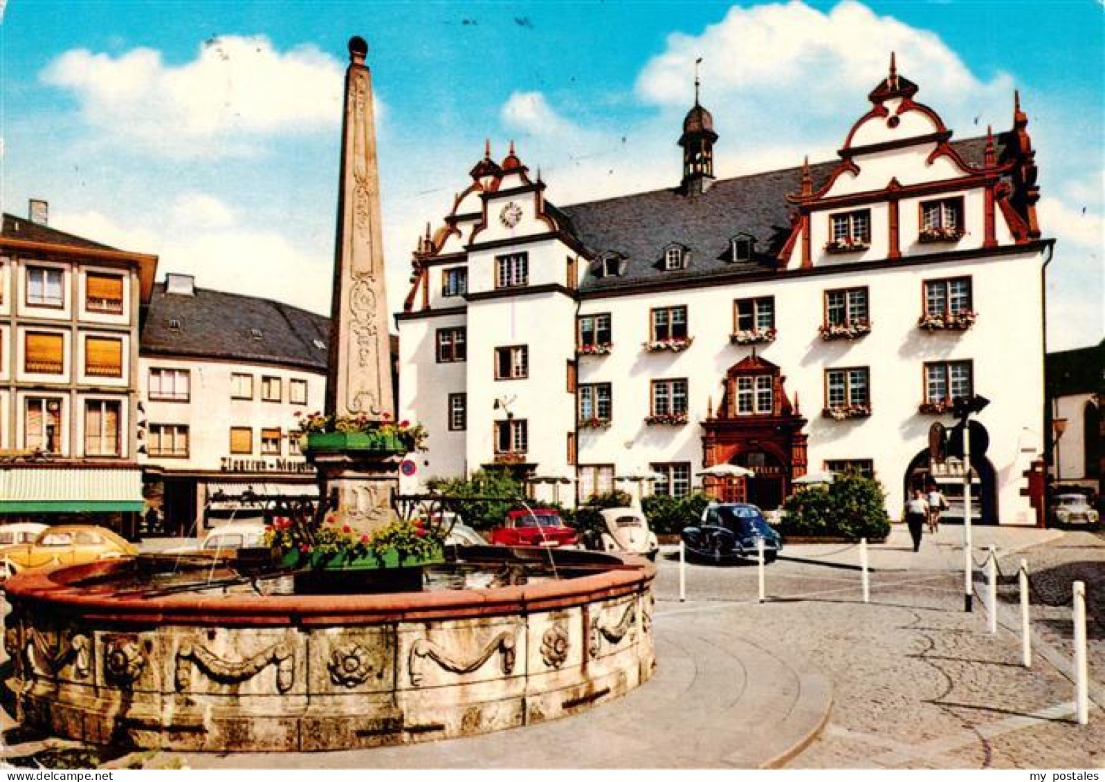73902650 Darmstadt Marktplatz Mit Rathaus Und Brunnen Darmstadt - Darmstadt